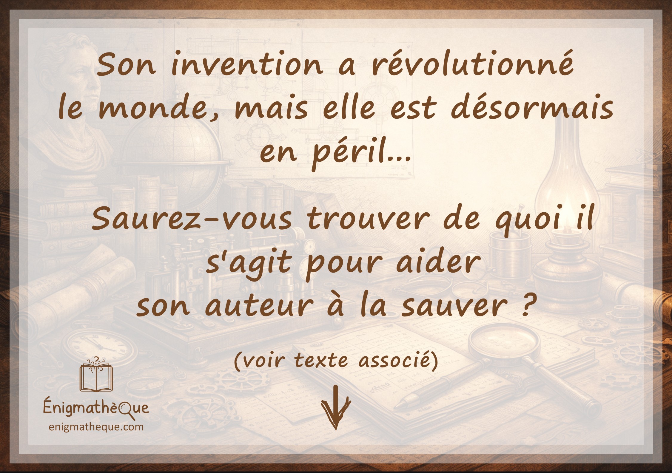 Une invention révolutionnaire Une invention révolutionnaire